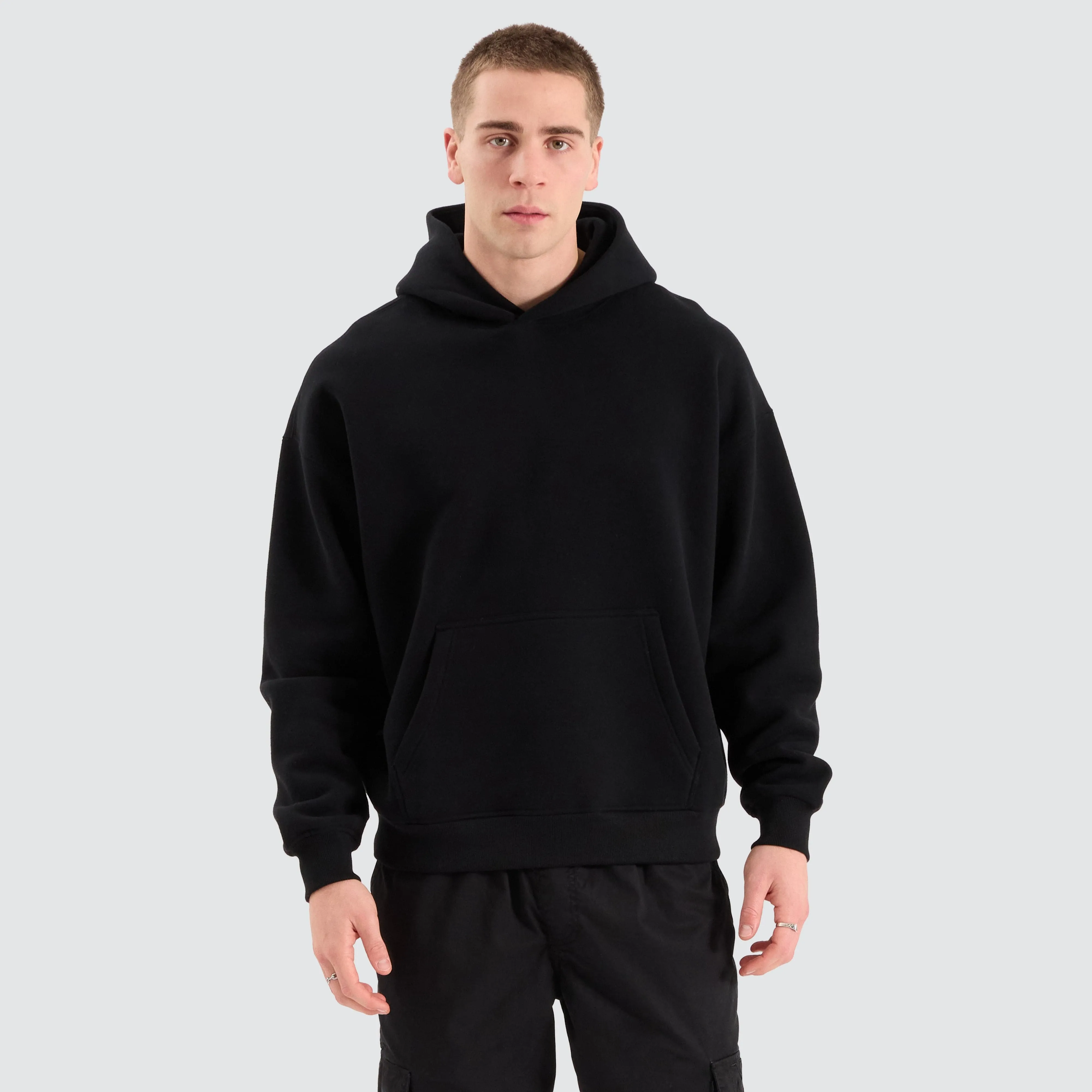 Chelsea Heavy Inventory Hoodie Jet Black sold by Neverland product image thumbnail 3