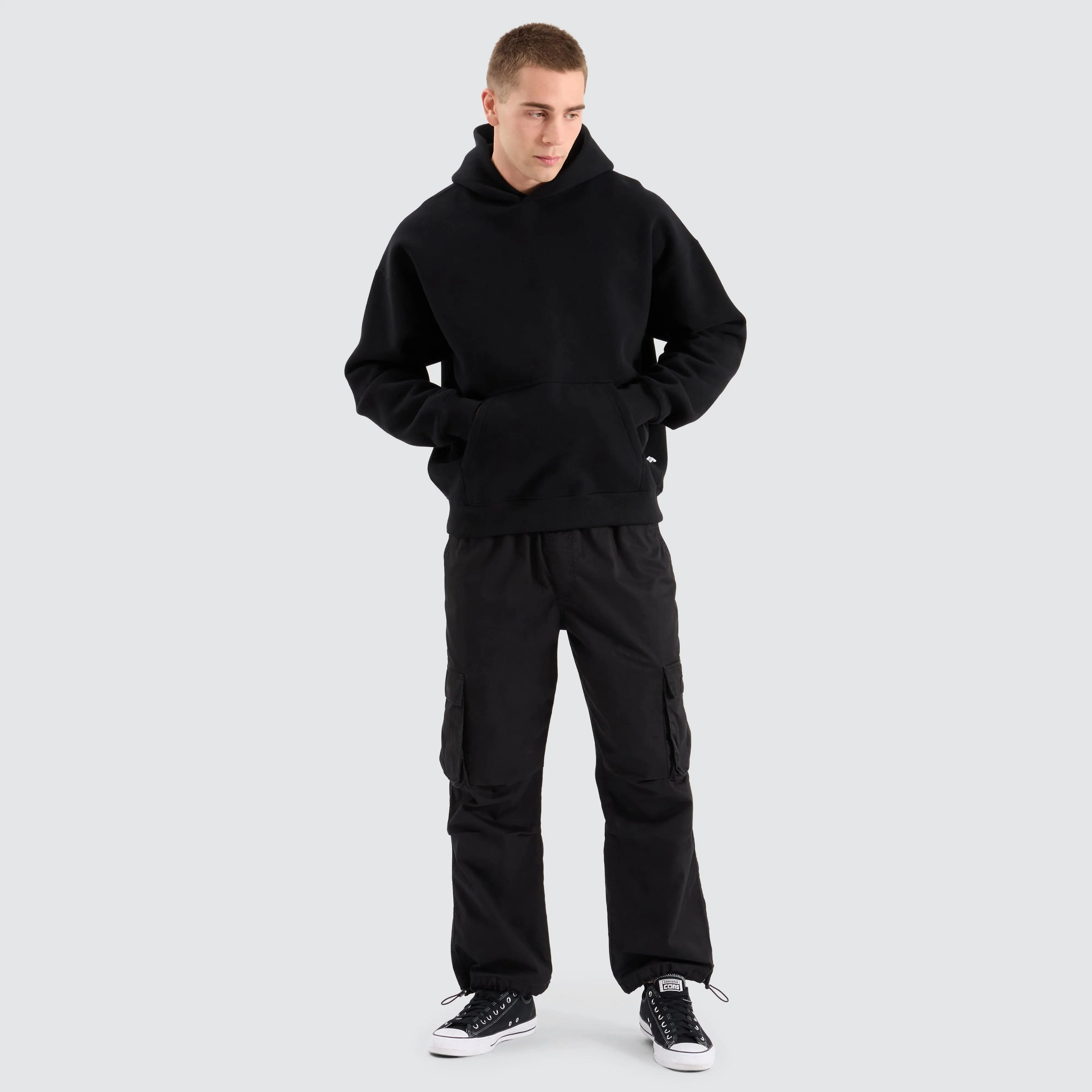 Chelsea Heavy Inventory Hoodie Jet Black sold by Neverland product image thumbnail 5