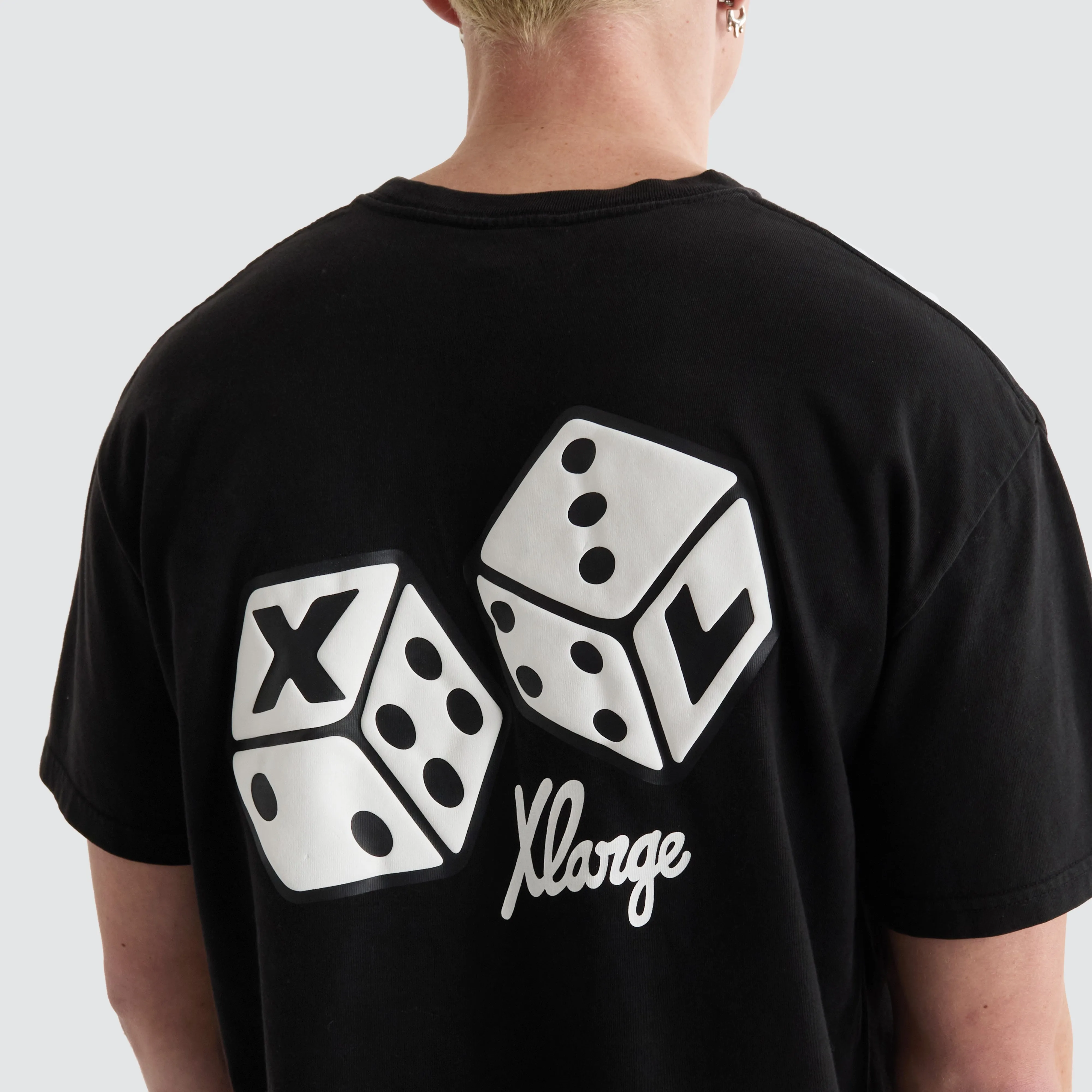 XL Dice Tee Pigment Black sold by Neverland product image thumbnail 3