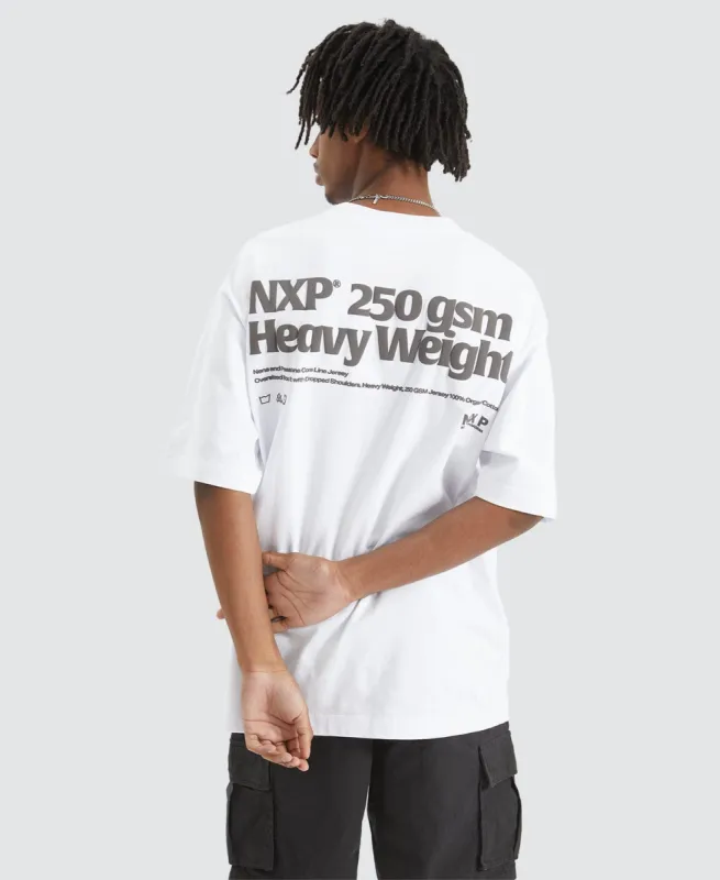 Anvil Oversized T-Shirt White sold by Neverland