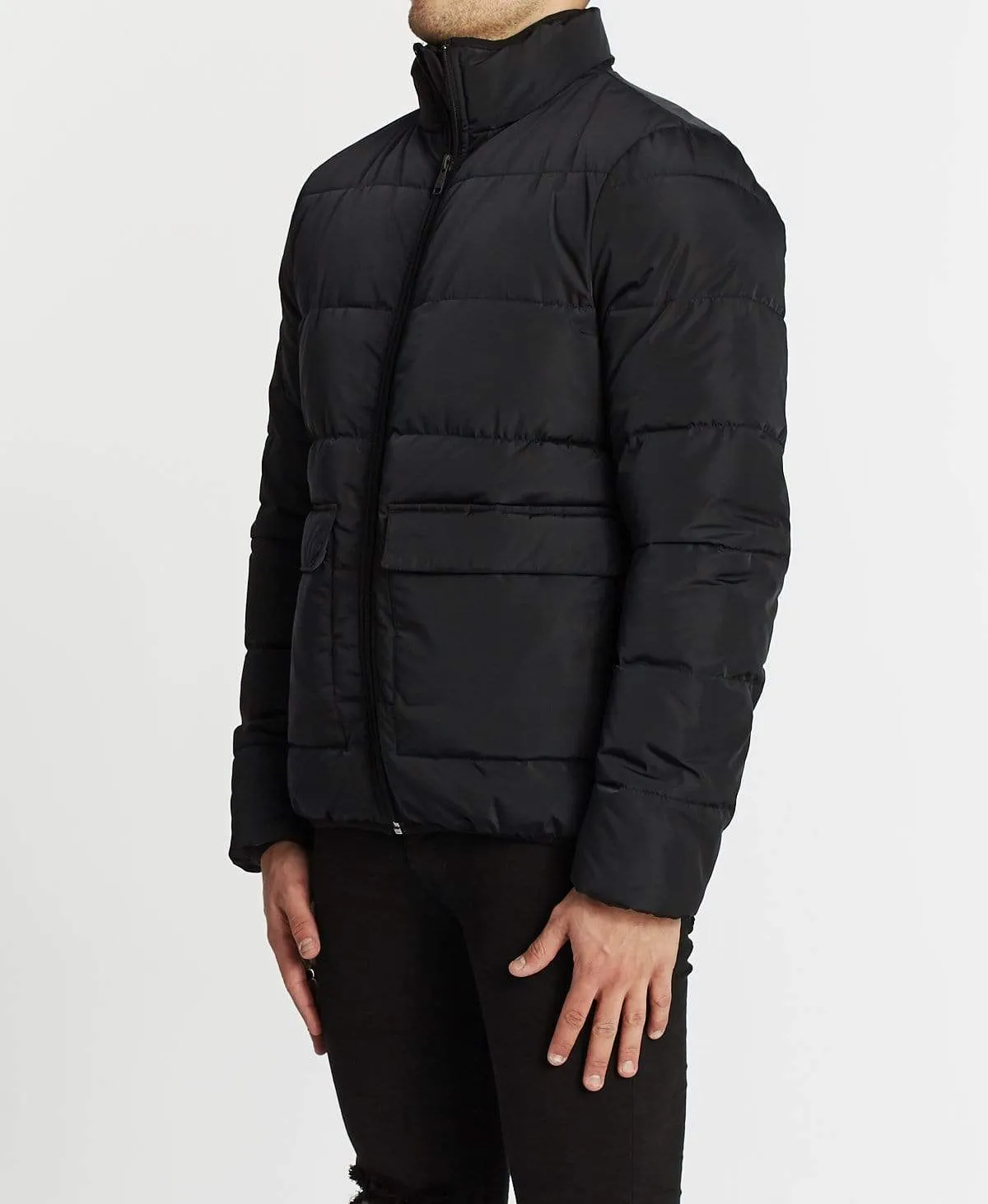 Olympus Puffer Jacket Jet Black sold by Neverland product image thumbnail 4