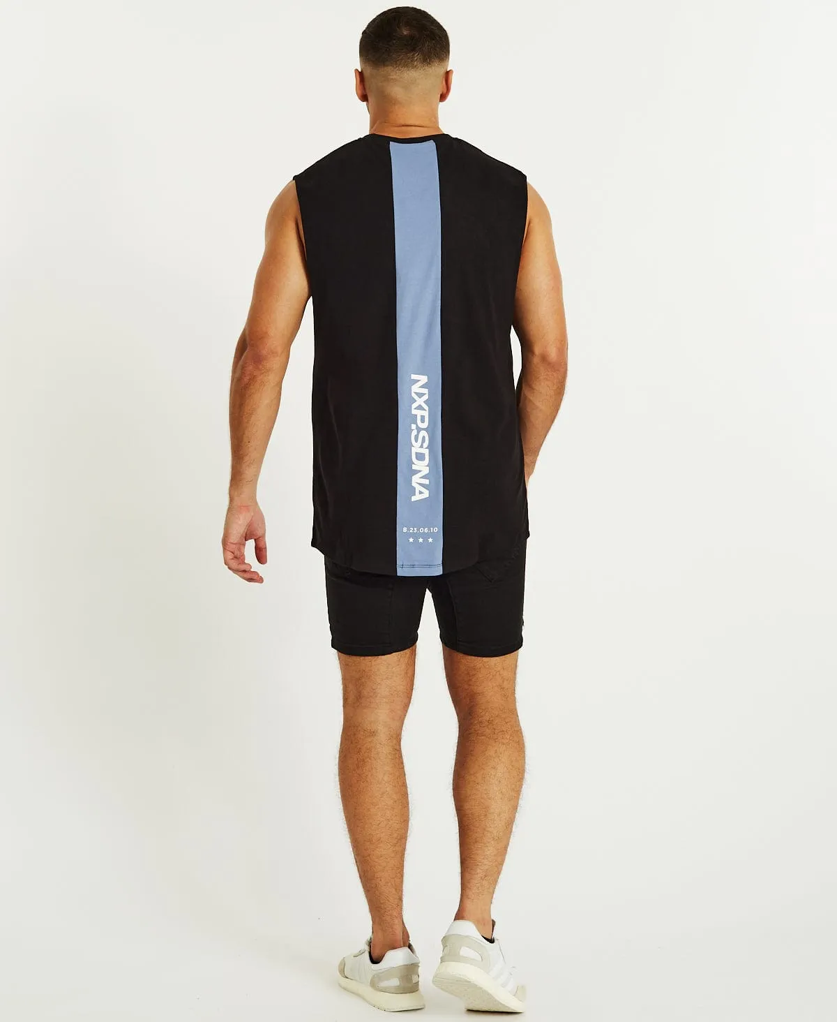 Speed Scoop Back Muscle Tee Jet Black sold by Neverland product image thumbnail 5