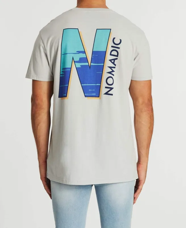 Collide T-Shirt Vapourous Grey sold by Neverland