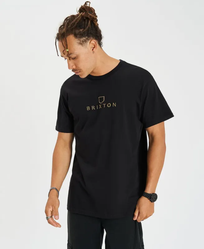 Alpha Thread T-Shirt Black/ Olive sold by Neverland