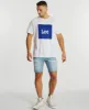 Lee Squared T-Shirt Royal Blue sold by Neverland