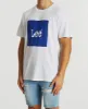 Lee Squared T-Shirt Royal Blue sold by Neverland