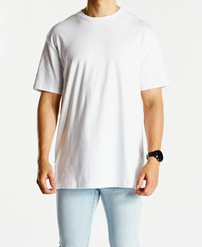 Lincoln Relaxed T-Shirt White sold by Neverland