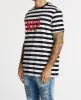 Westley Relaxed Fit T-Shirt Black/White Stripe sold by Neverland