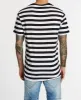 Westley Relaxed Fit T-Shirt Black/White Stripe sold by Neverland