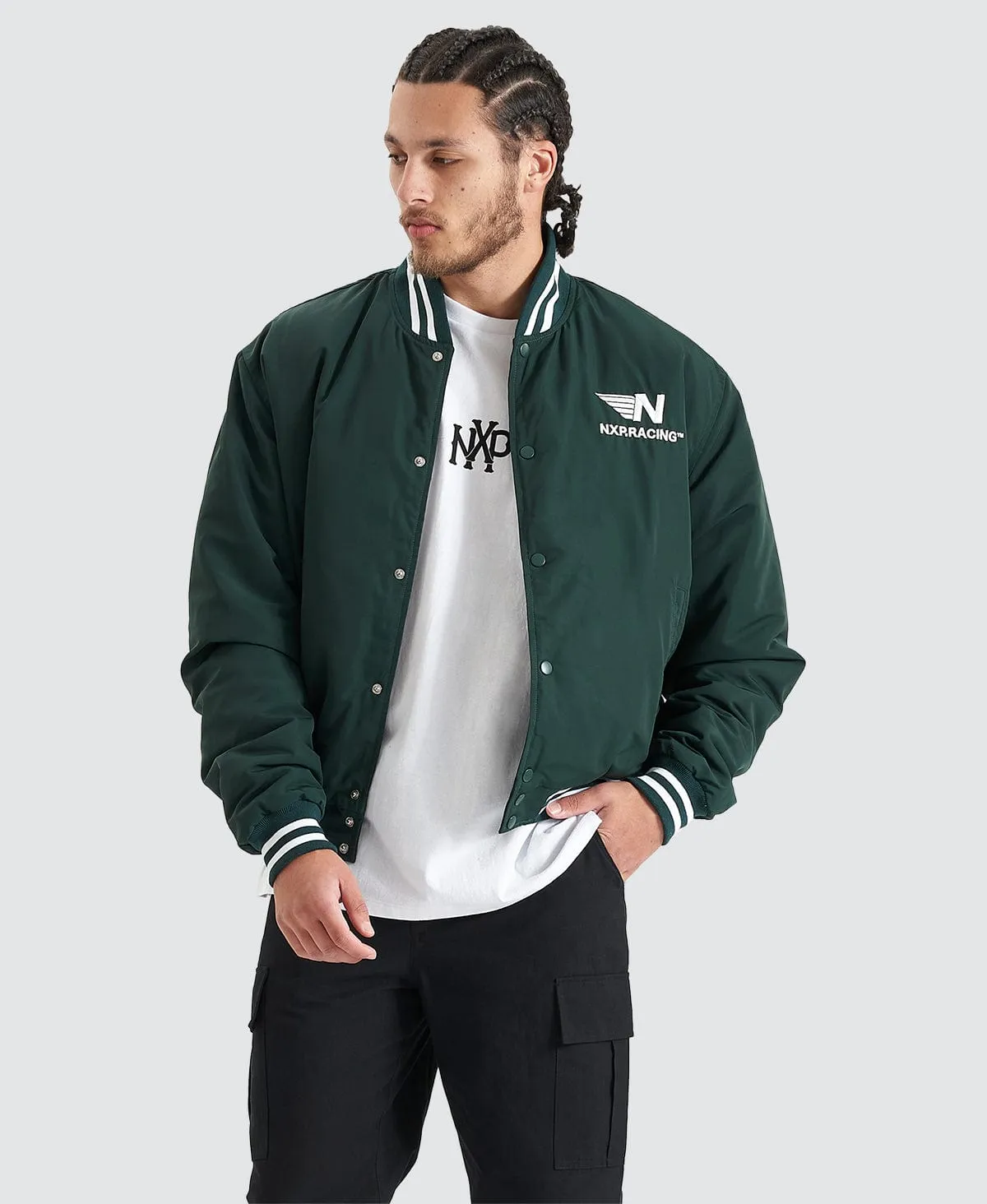 Baseline Bomber Jacket Pine Grove sold by Neverland product image thumbnail 2