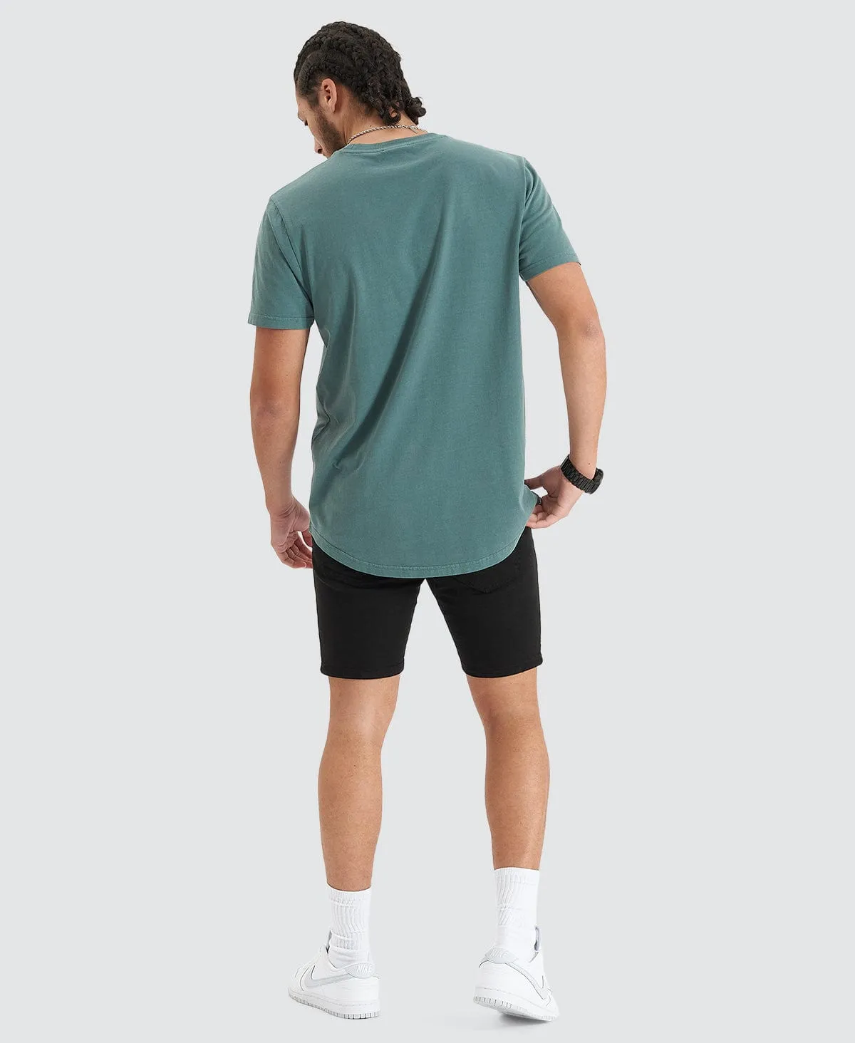 Blockade Dual Curved Tee Pigment Silver Pine sold by Neverland product image thumbnail 5