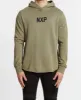 Sins Forever  Dual Curved Hoodie Pigment Khaki sold by Neverland