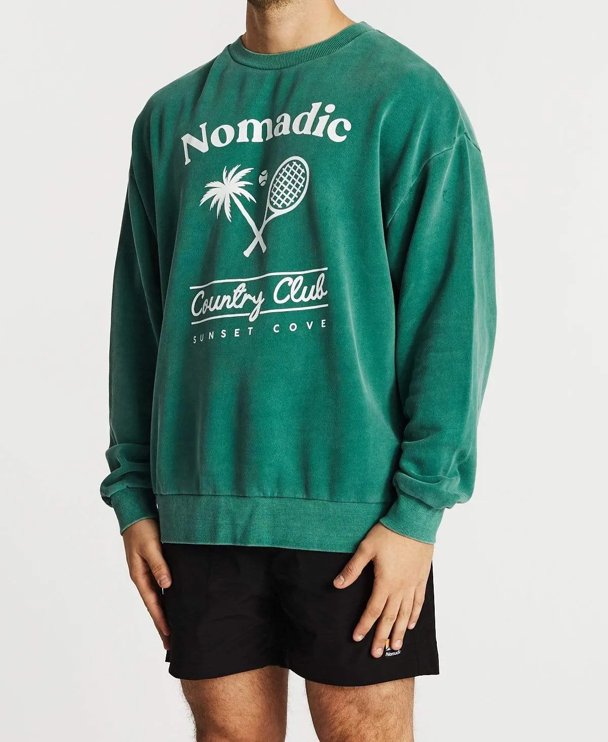 Sunset Cove Relaxed Jumper PIgment Deep Sea sold by Neverland product image thumbnail 3