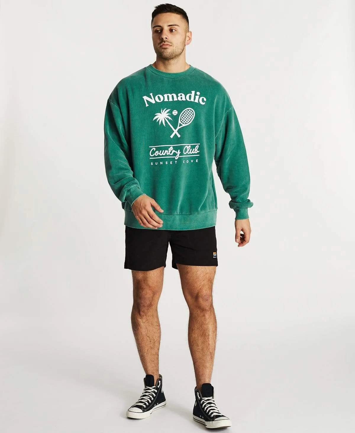 Sunset Cove Relaxed Jumper PIgment Deep Sea sold by Neverland product image thumbnail 4