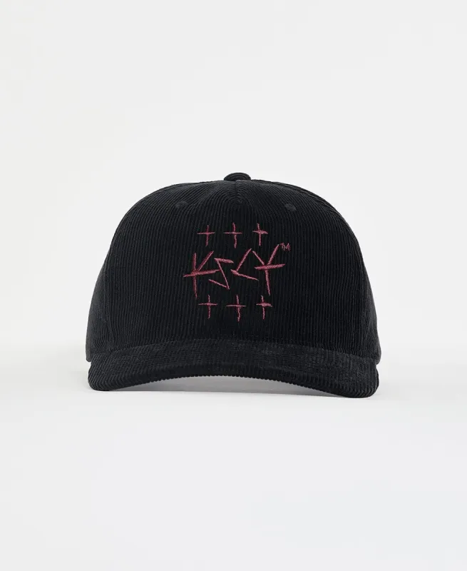 Crossroad 110 Cap Jet Black sold by Neverland