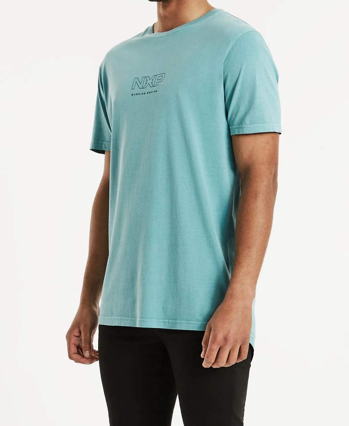 Underground Cape Back T-Shirt Pigment Aqua sold by Neverland product image thumbnail 5