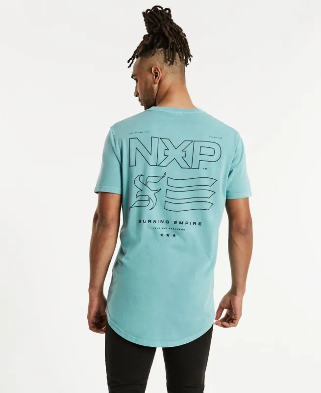 Underground Cape Back T-Shirt Pigment Aqua sold by Neverland