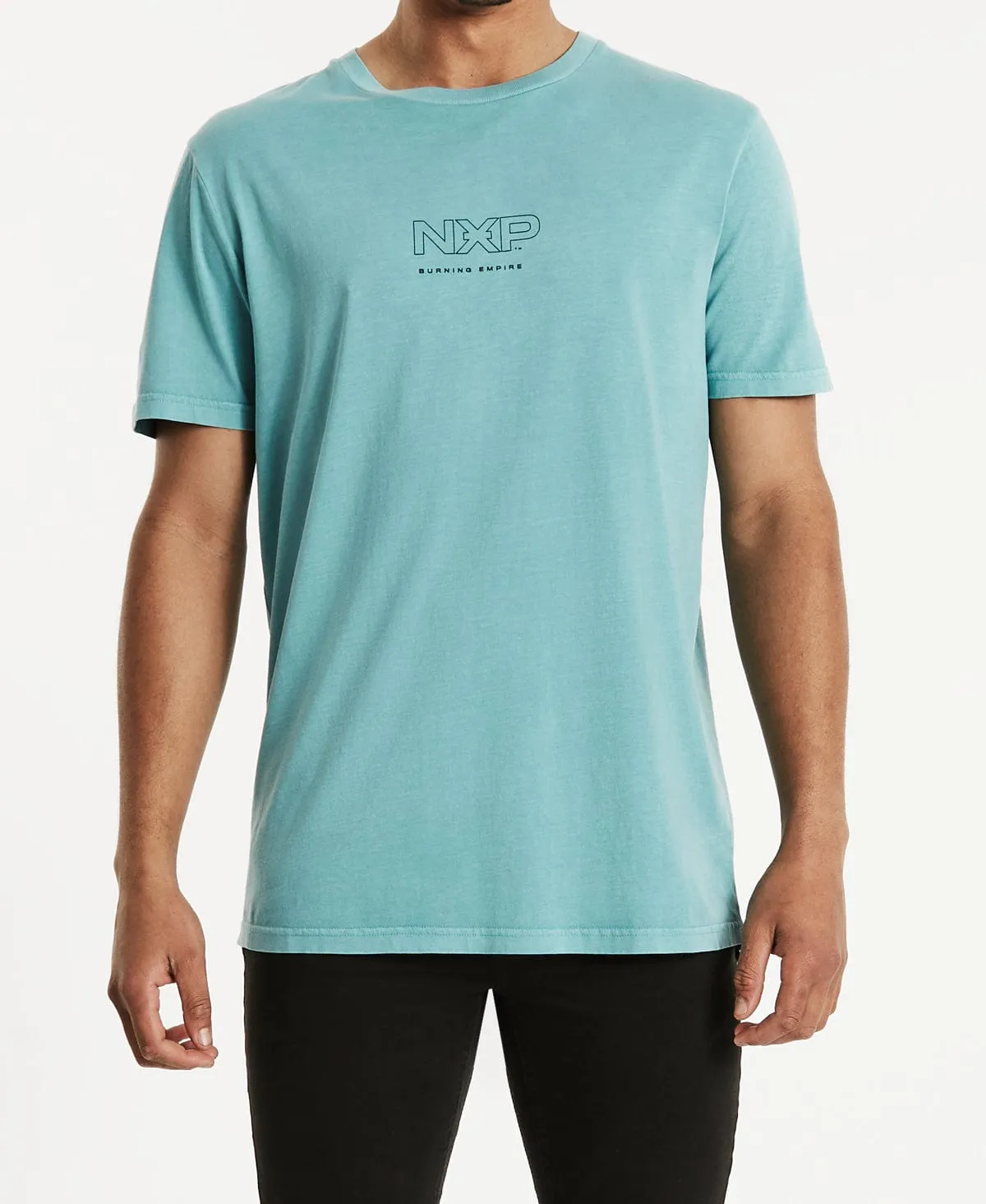 Underground Cape Back T-Shirt Pigment Aqua sold by Neverland product image thumbnail 3