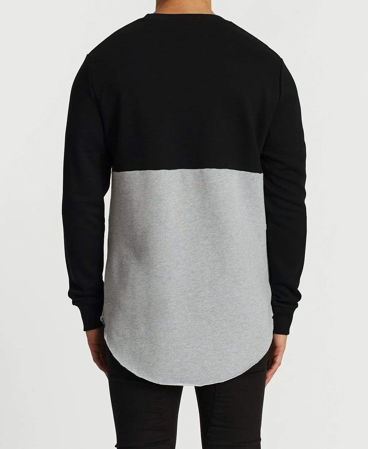 Outnumbered Dual Curved Jumper Jet Black sold by Neverland product image thumbnail 2