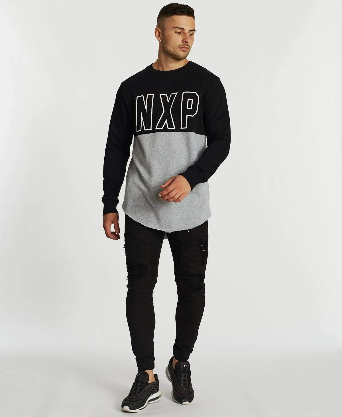 Outnumbered Dual Curved Jumper Jet Black sold by Neverland product image thumbnail 5