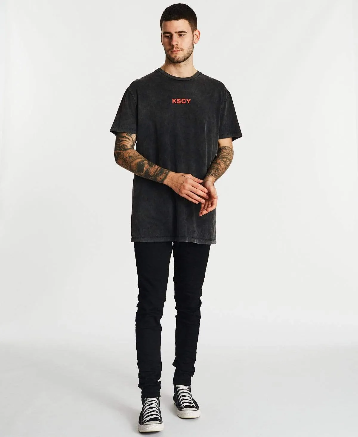 Quick Love Relaxed T-Shirt Mineral Black sold by Neverland product image thumbnail 4