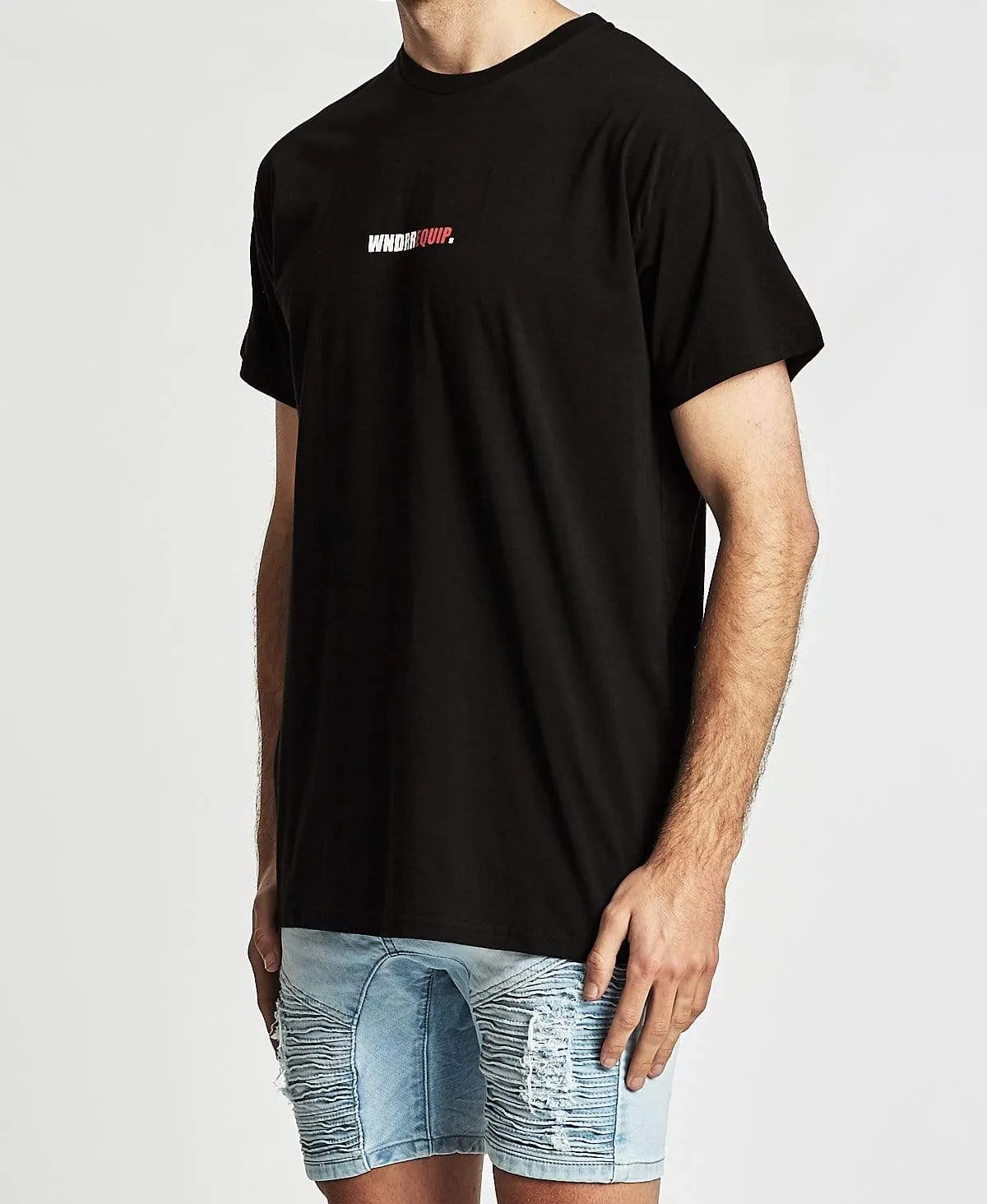 Motion Custom Fit T-Shirt Black sold by Neverland product image thumbnail 3