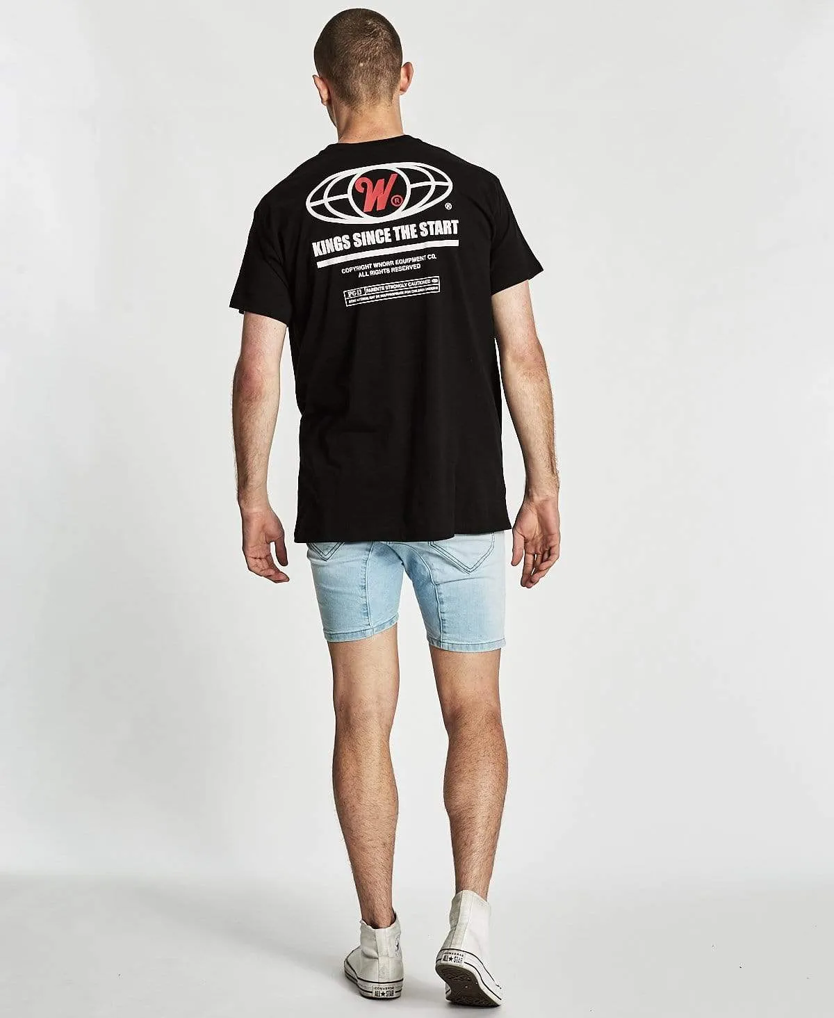 Motion Custom Fit T-Shirt Black sold by Neverland product image thumbnail 4