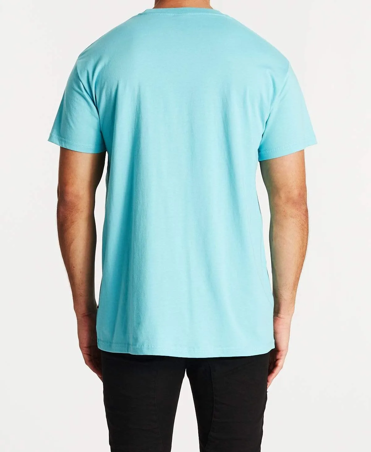 Ouutta Time Custom Fit T-Shirt Marine Blue sold by Neverland product image thumbnail 2