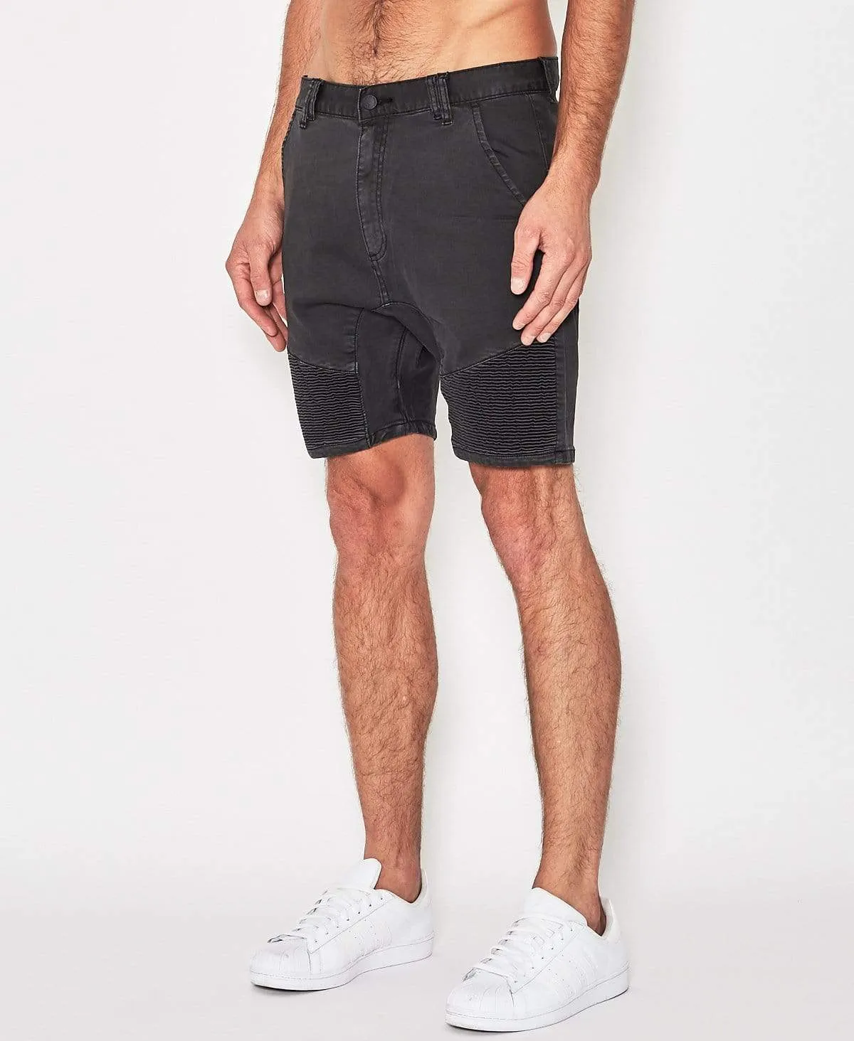Scope Shorts Washed Black sold by Neverland