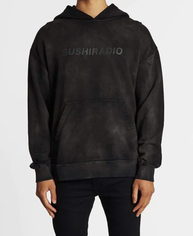 Yesterday Is Gone Relaxed Fit Hoodie Metal Black sold by Neverland
