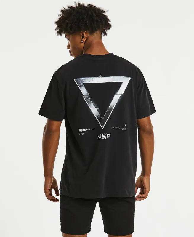 Alloy Relaxed T-Shirt Mineral Black sold by Neverland