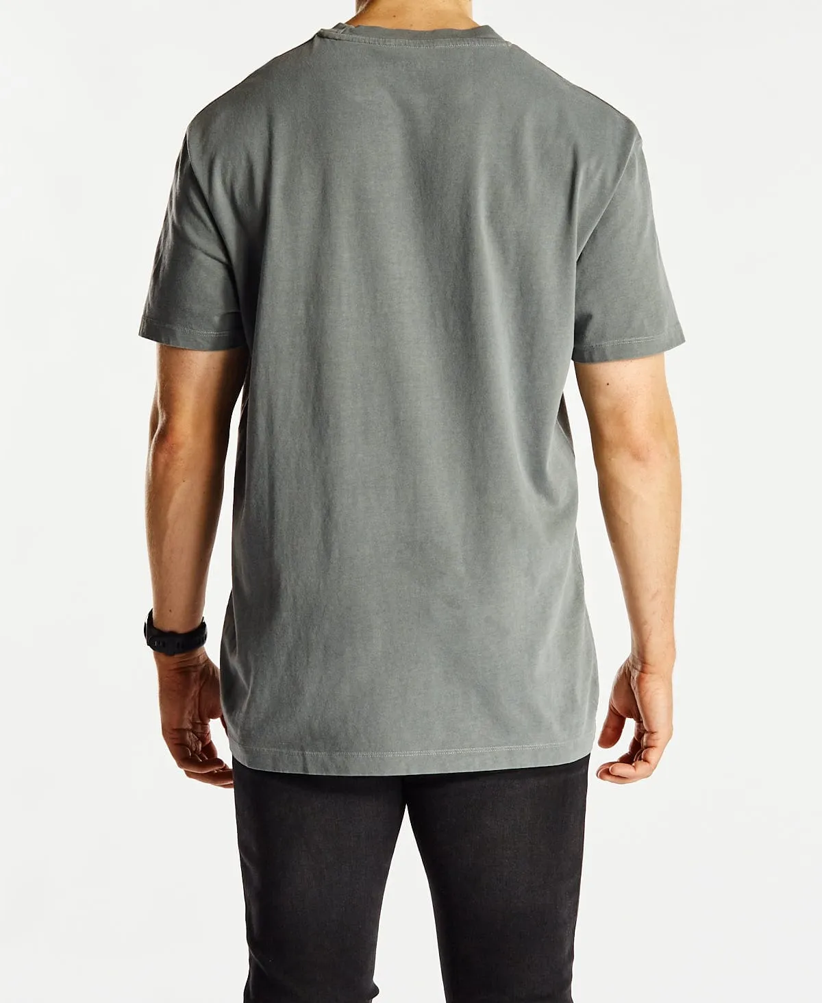 Lincoln Relaxed T-Shirt Pigment Steel Grey sold by Neverland product image thumbnail 2