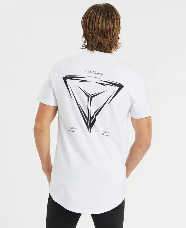 Ternion Cape Back T-Shirt White sold by Neverland