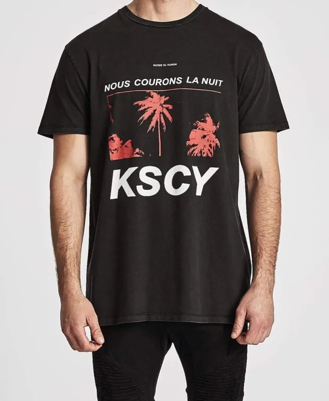 California Relaxed Fit T-Shirt Pigment Black sold by Neverland