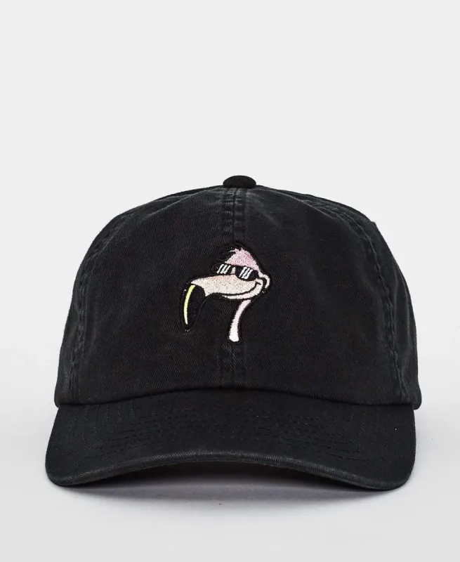 Out Of Control Cap Washed Black sold by Neverland