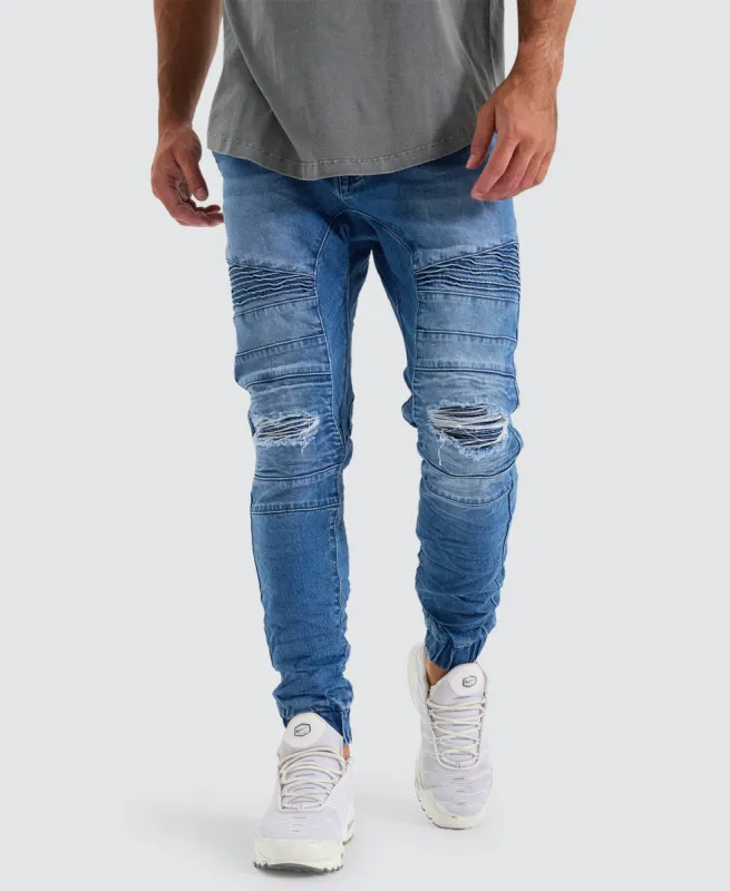 Viper Denim Jogger Kentucky Blue sold by Neverland