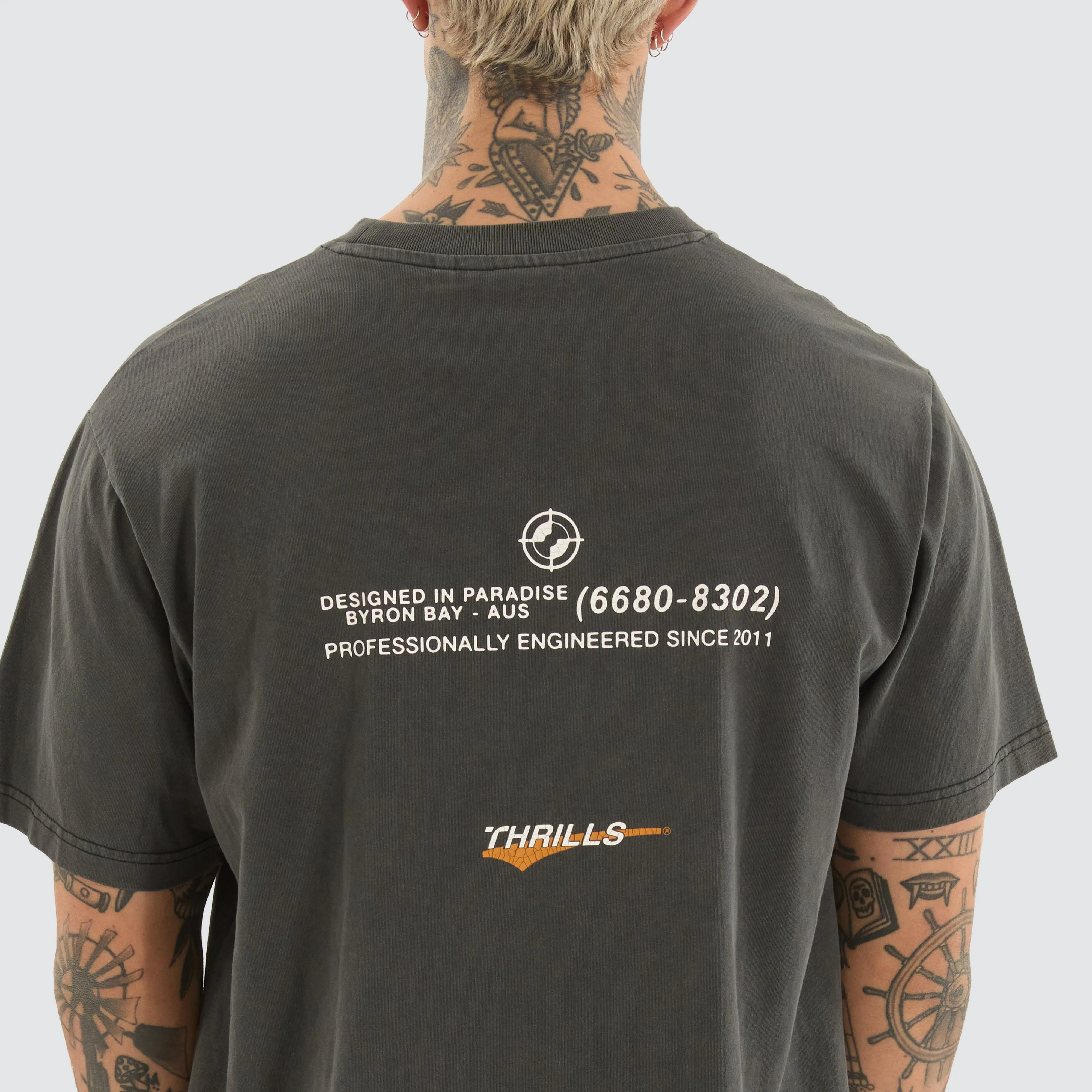 Target Eyes Merch Fit Tee Merch Black sold by Neverland product image thumbnail 2