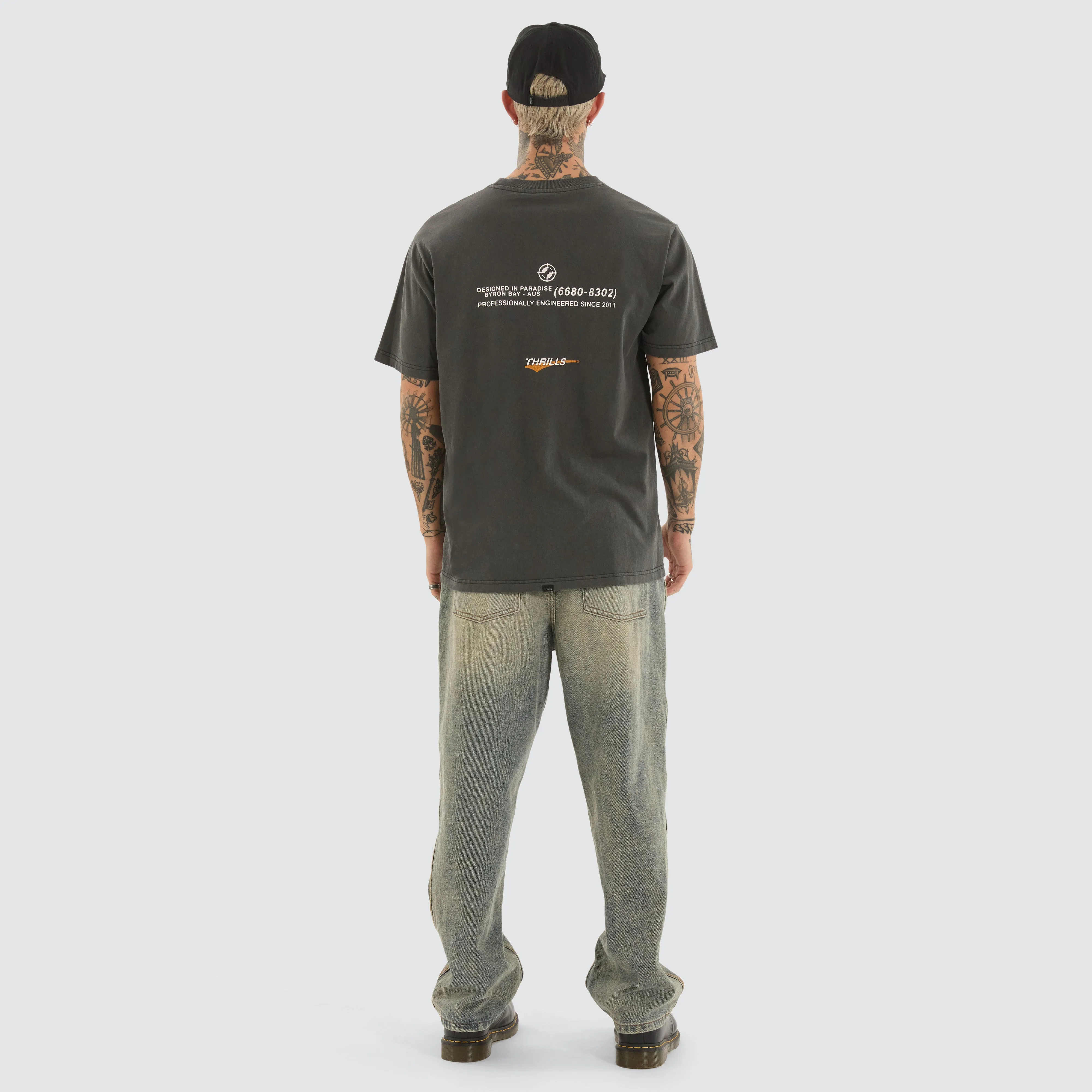 Target Eyes Merch Fit Tee Merch Black sold by Neverland product image thumbnail 4