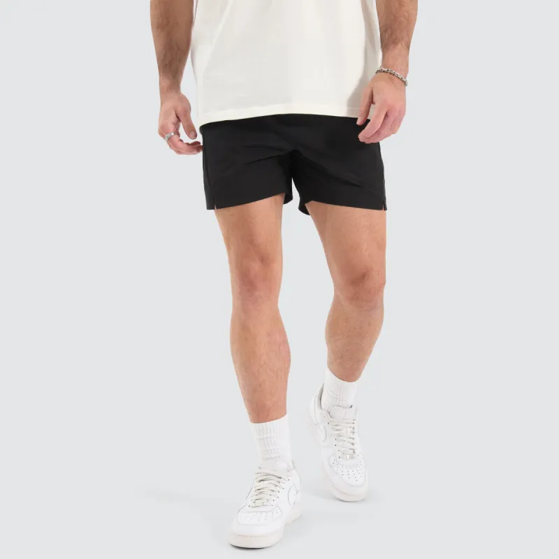 Grima Beach Short Jet Black sold by Neverland