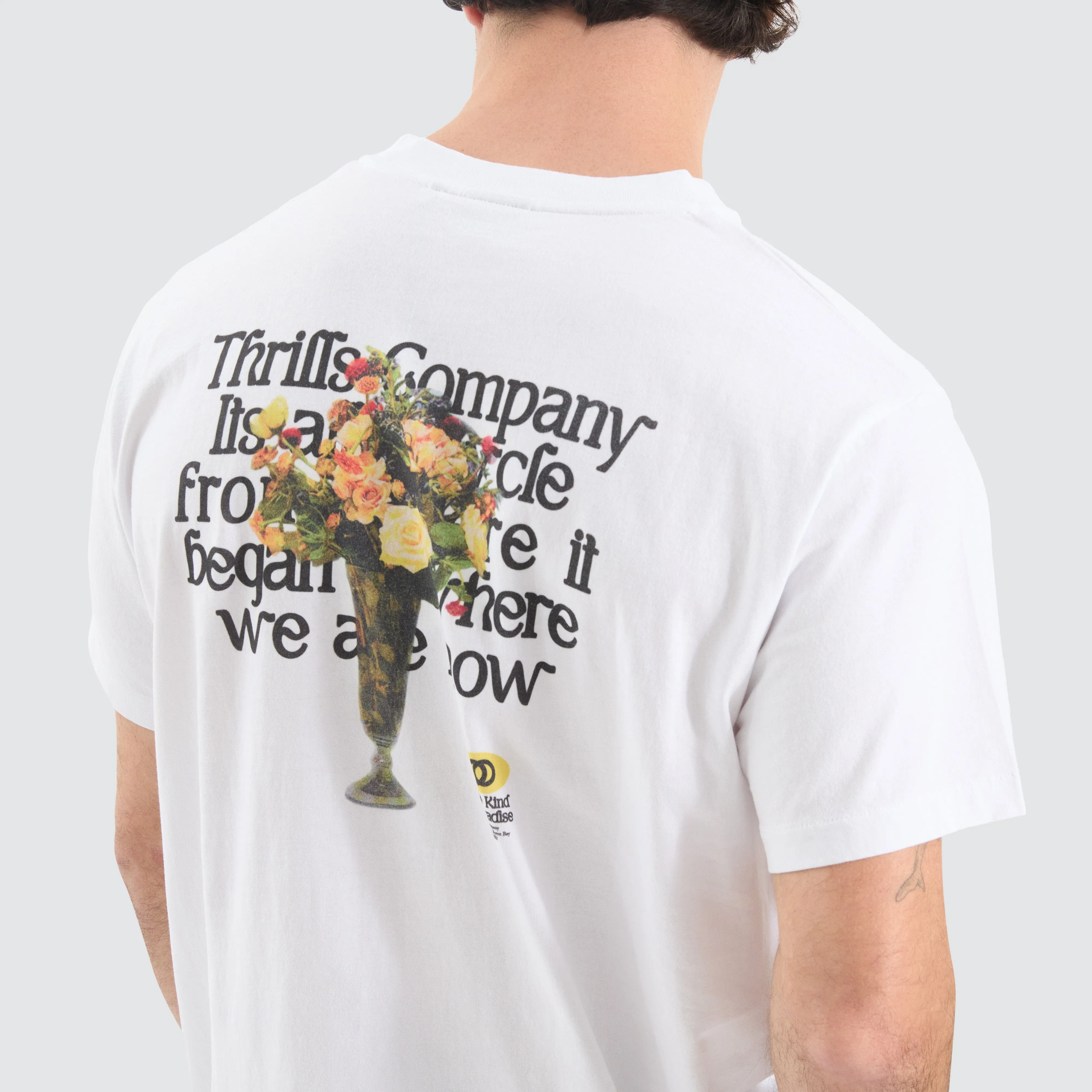 Where We Are Now Tee White sold by Neverland product image thumbnail 5