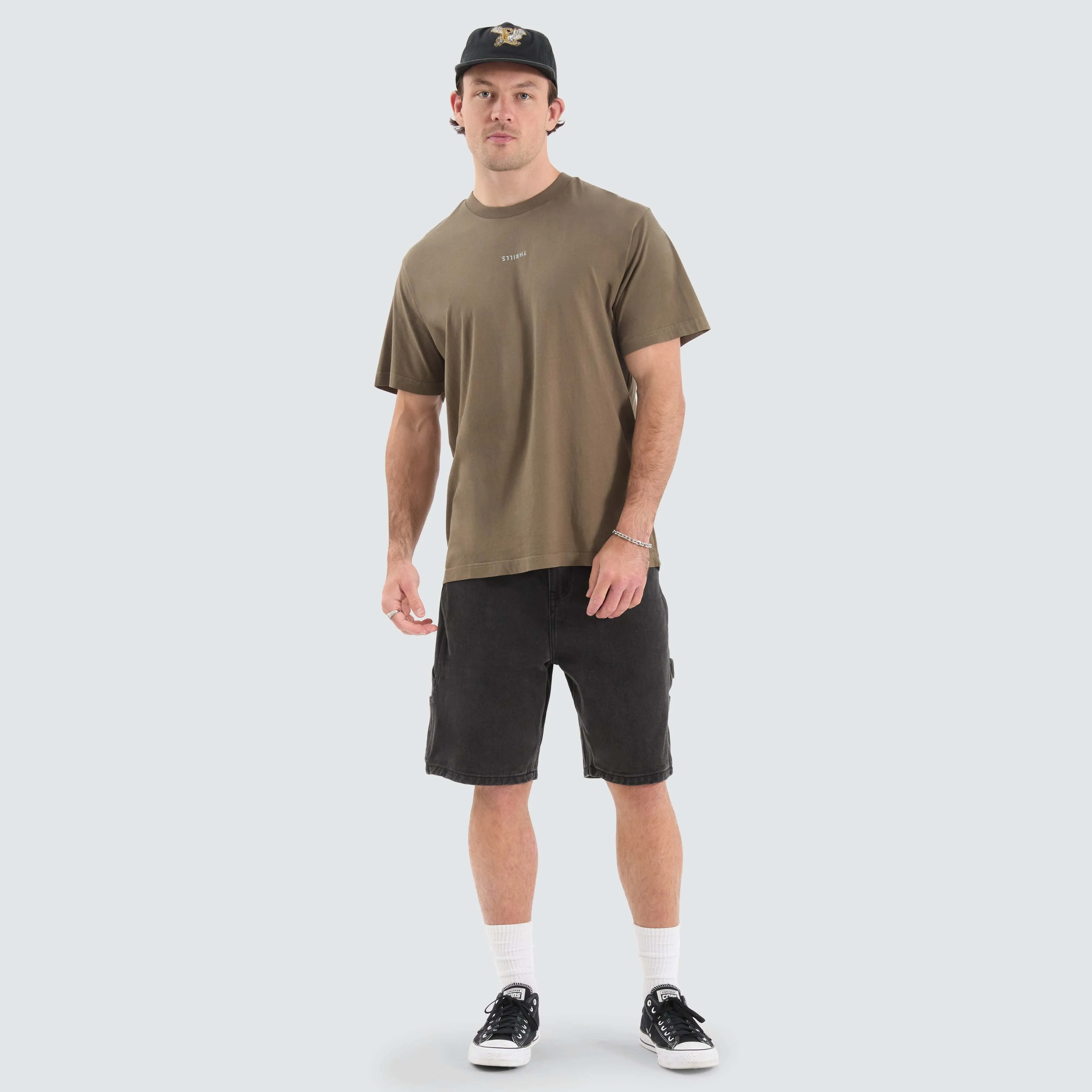 Minimal Thrills Merch Fit Tee Tarmac sold by Neverland product image thumbnail 4