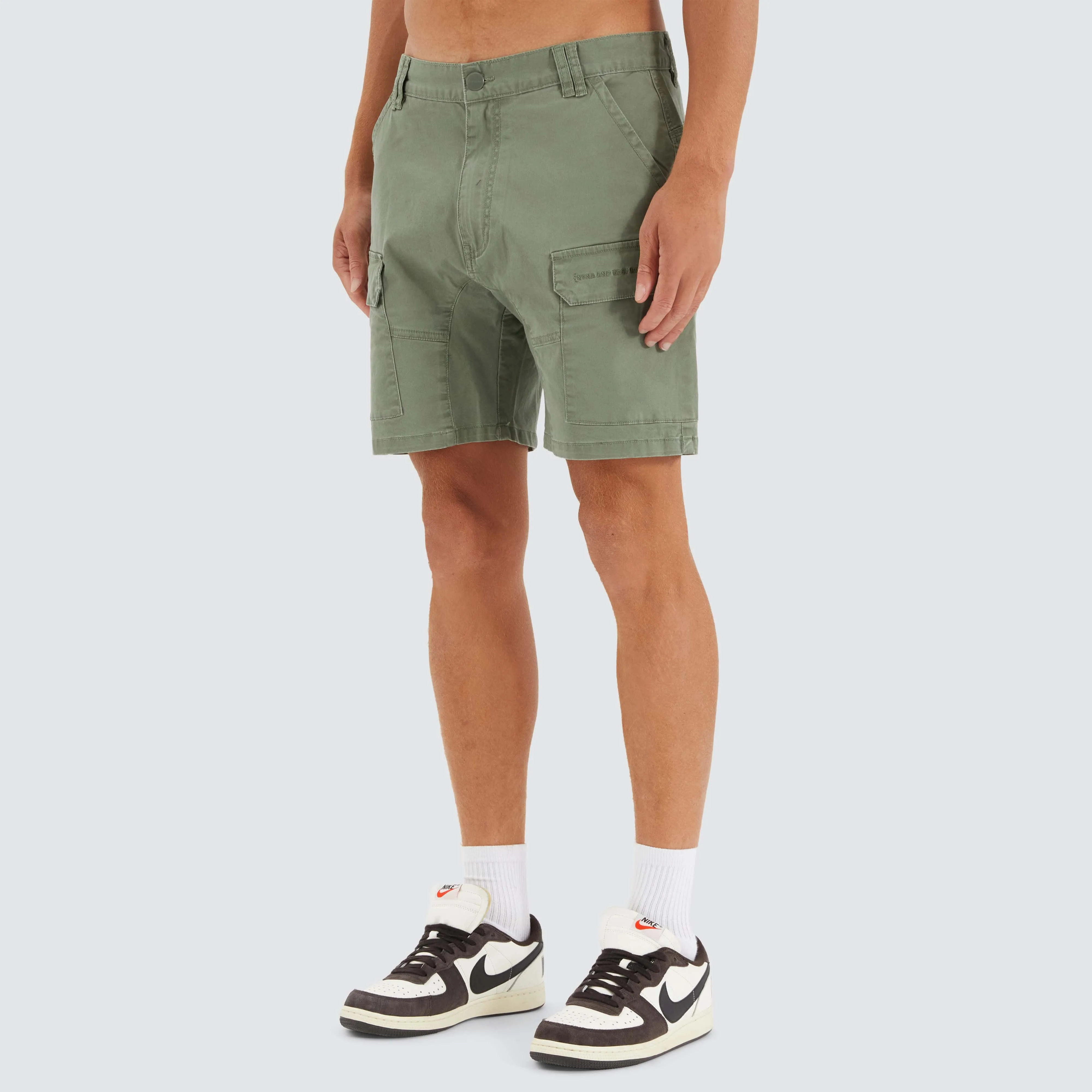 F100 Fine Twill Short Khaki sold by Neverland product image thumbnail 2