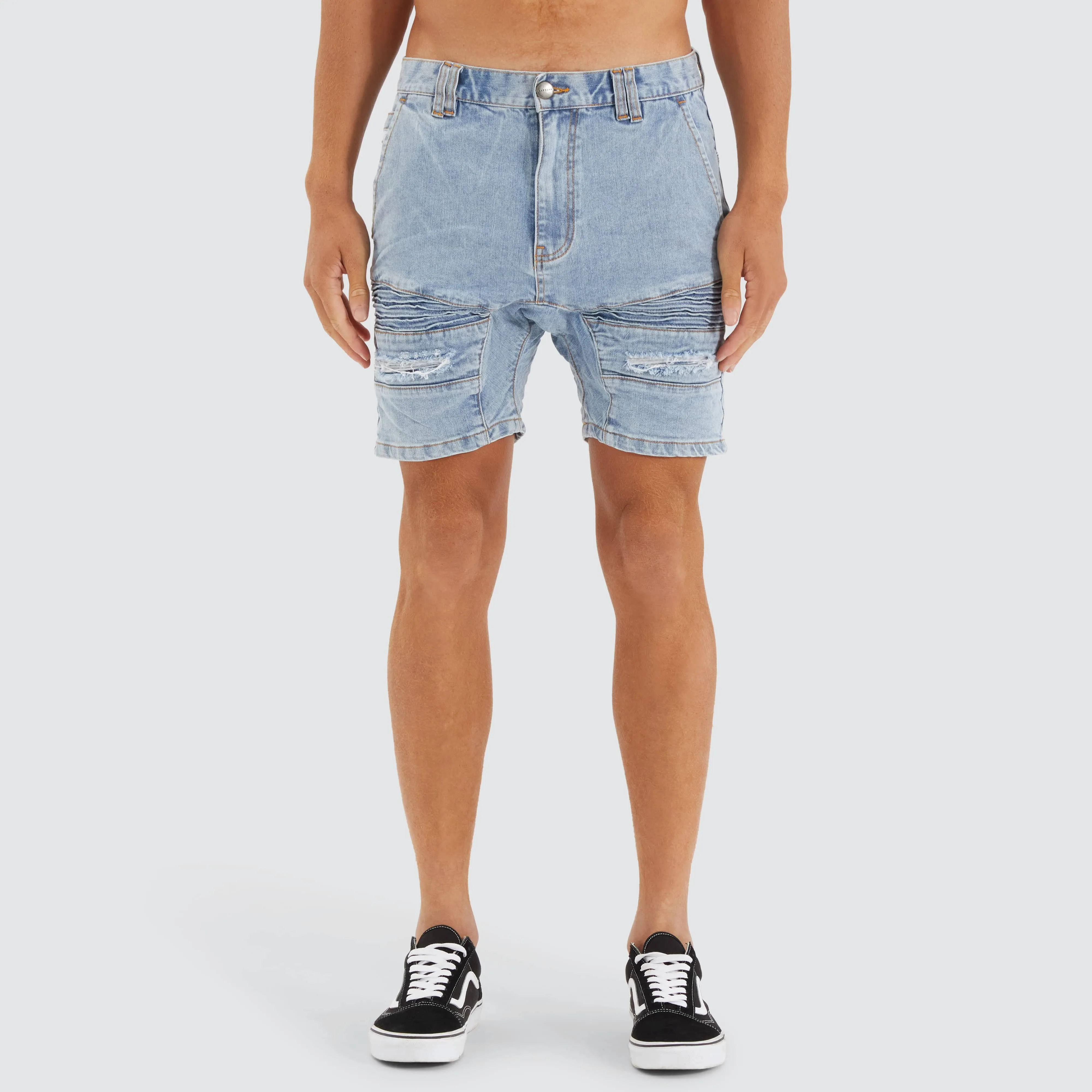 Viper Denim Short Portland Blue sold by Neverland