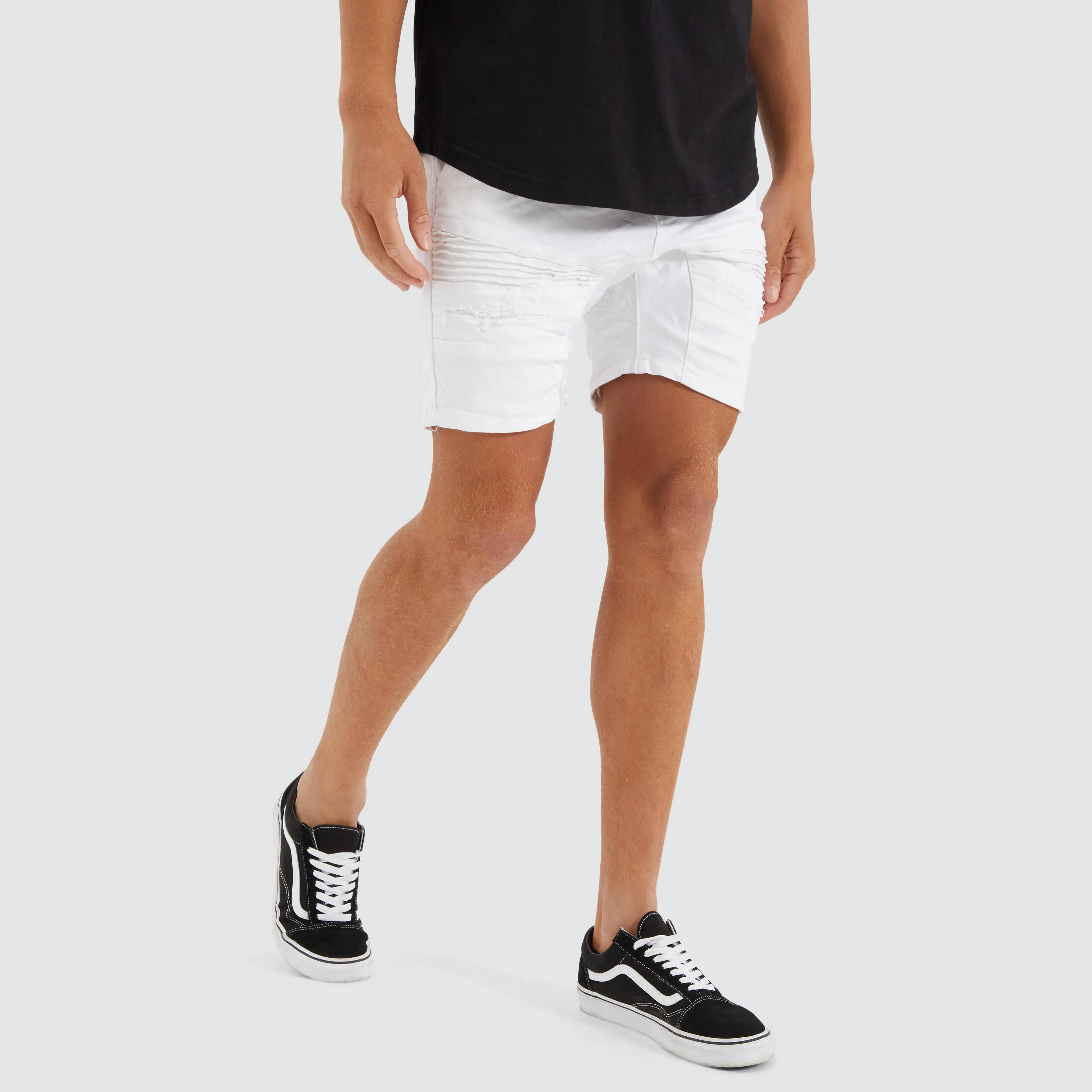 Viper Denim Short White sold by Neverland product image thumbnail 5