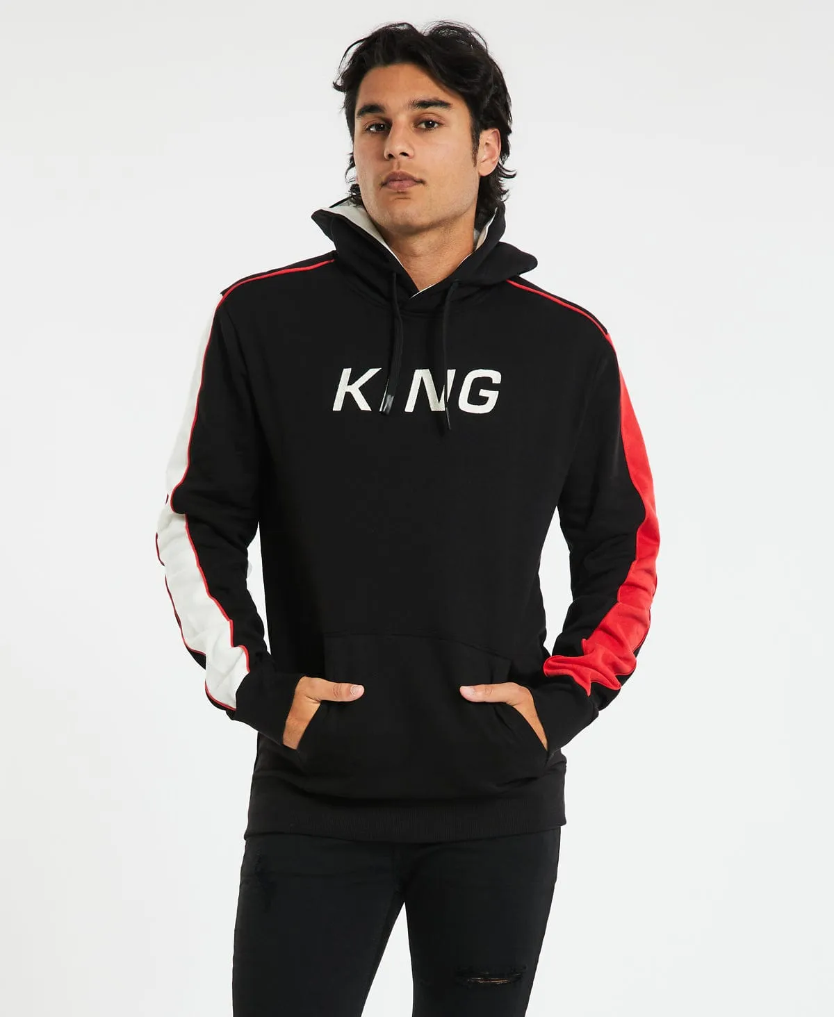 Stepney Tracksuit Hoodie Black sold by Neverland