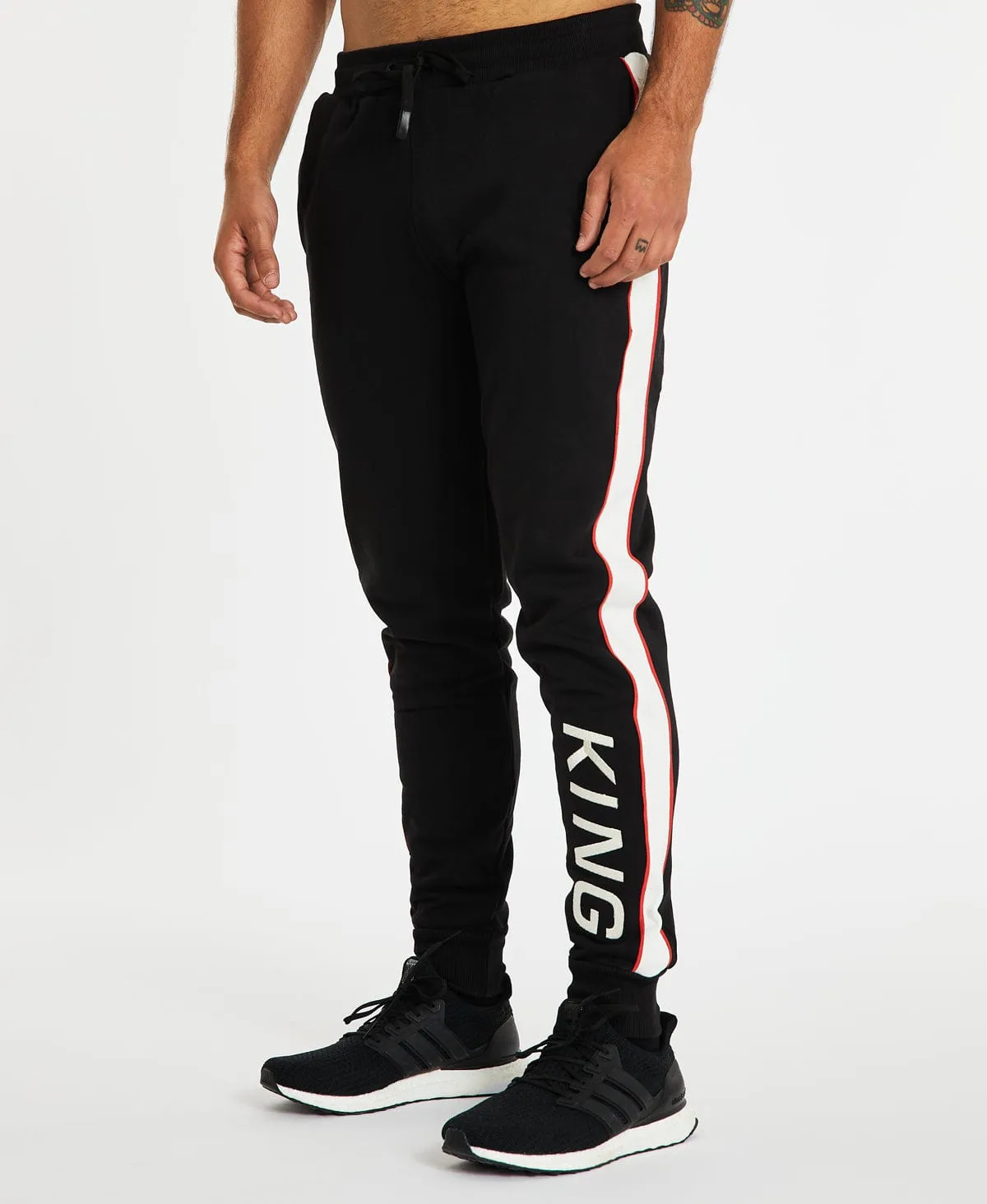 Stepney Track Pants Black sold by Neverland product image thumbnail 3