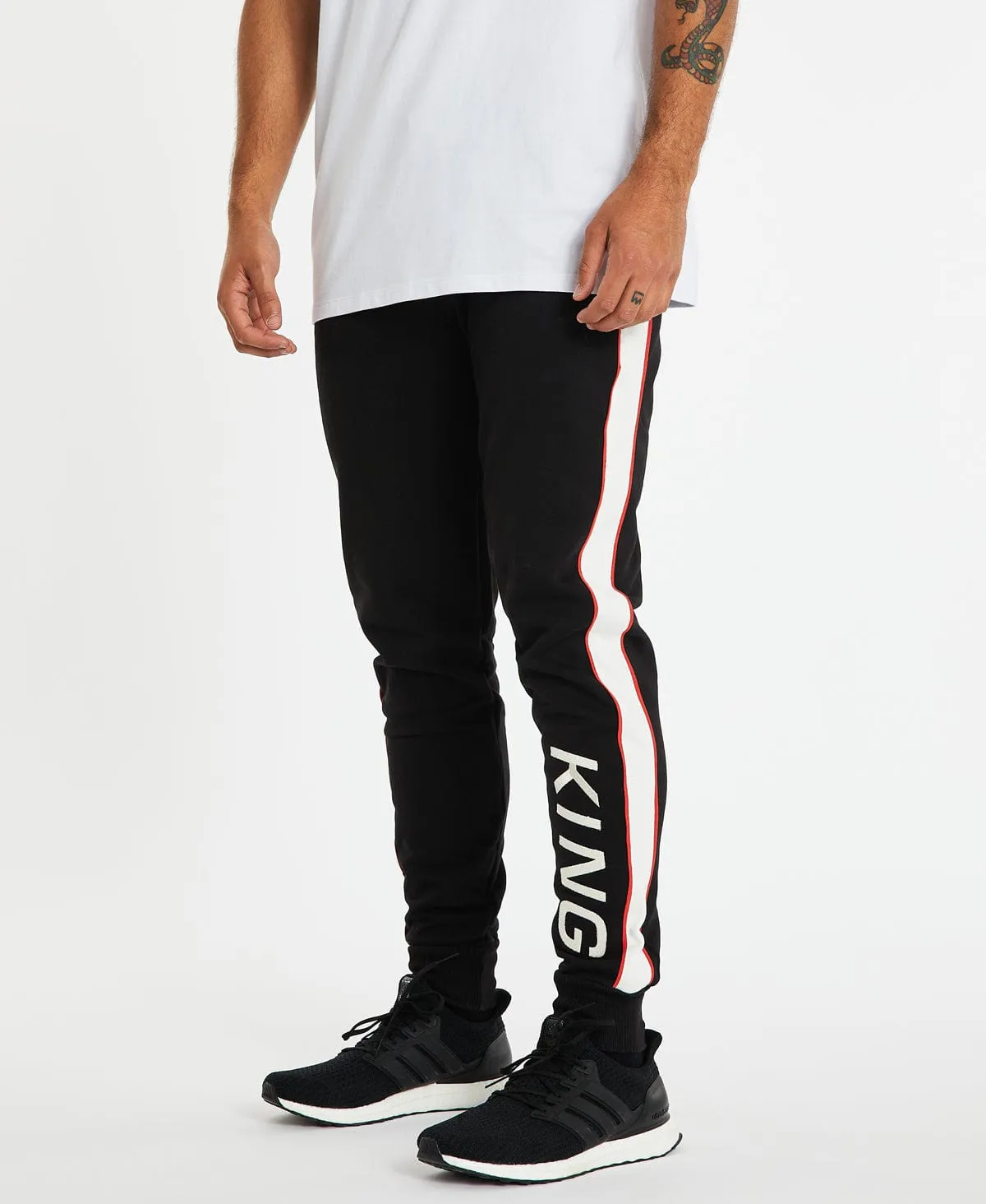 Stepney Track Pants Black sold by Neverland product image thumbnail 2