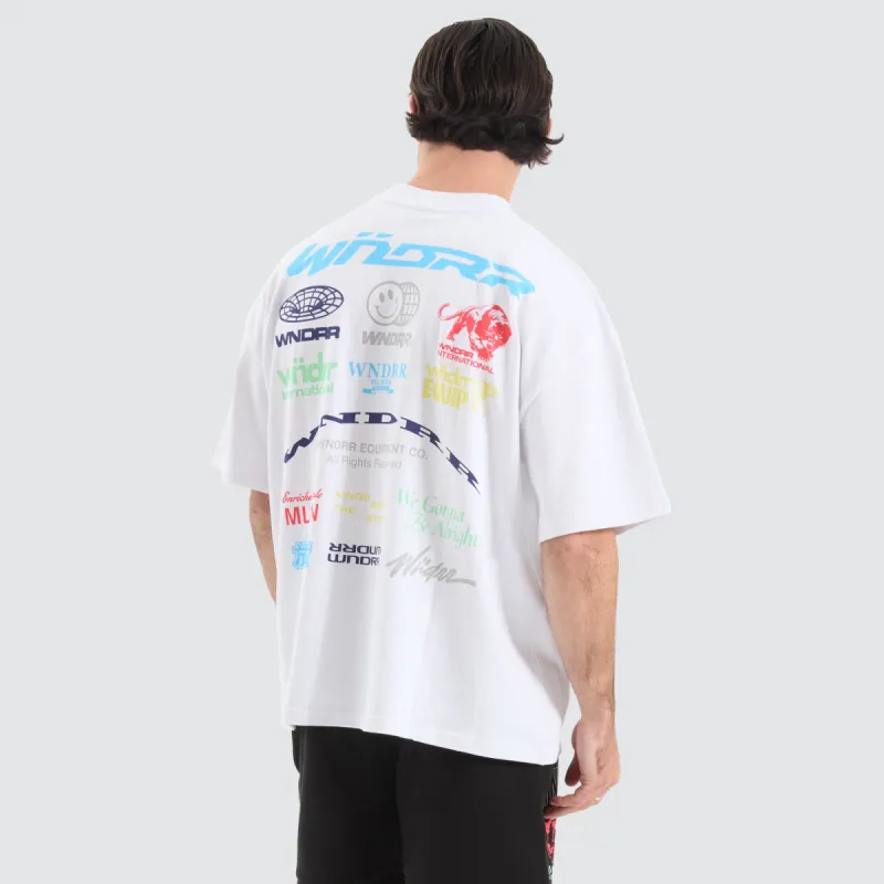 Represent Heavy Box Fit Tee White sold by Neverland
