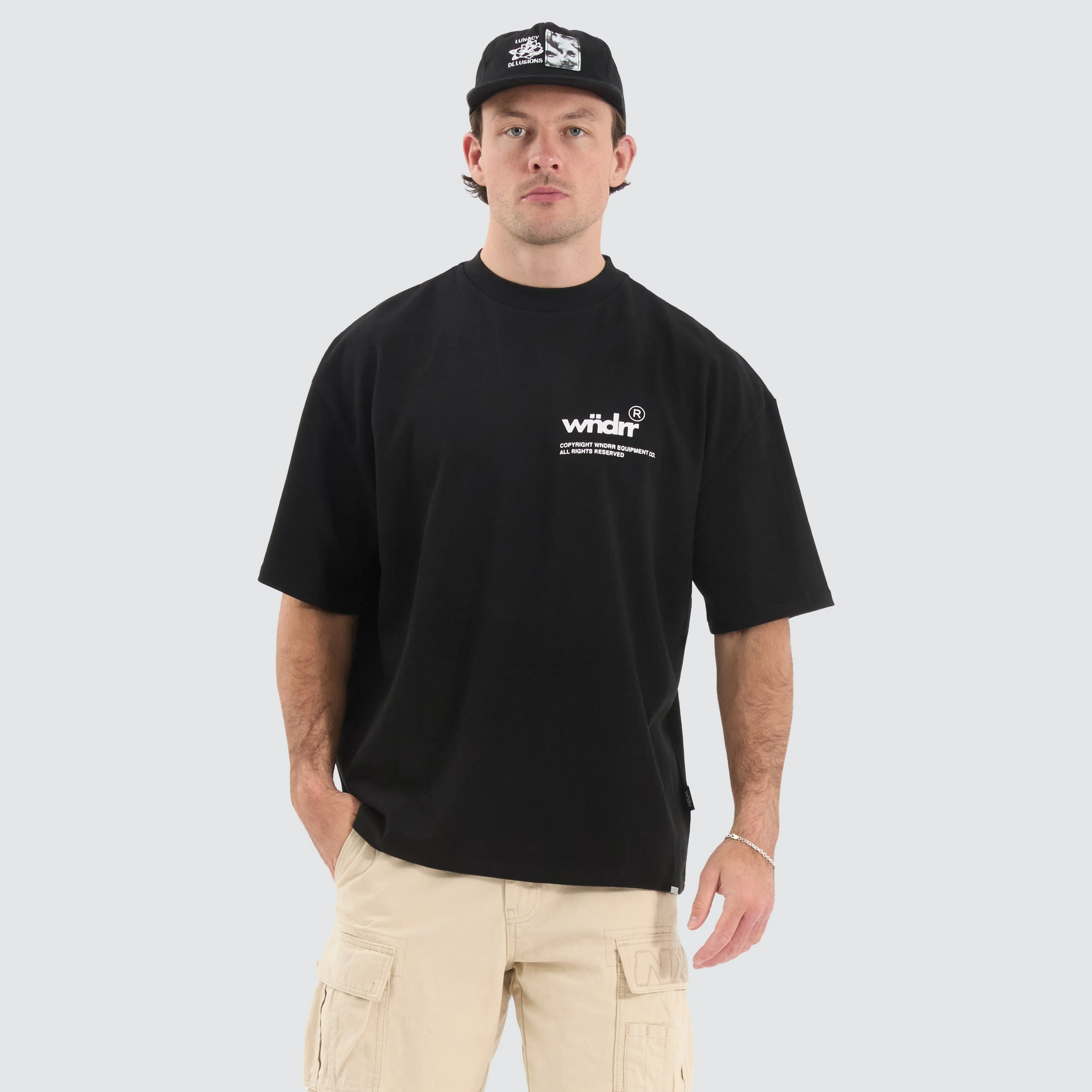 Represent Heavy Box Fit Tee Black sold by Neverland product image thumbnail 2