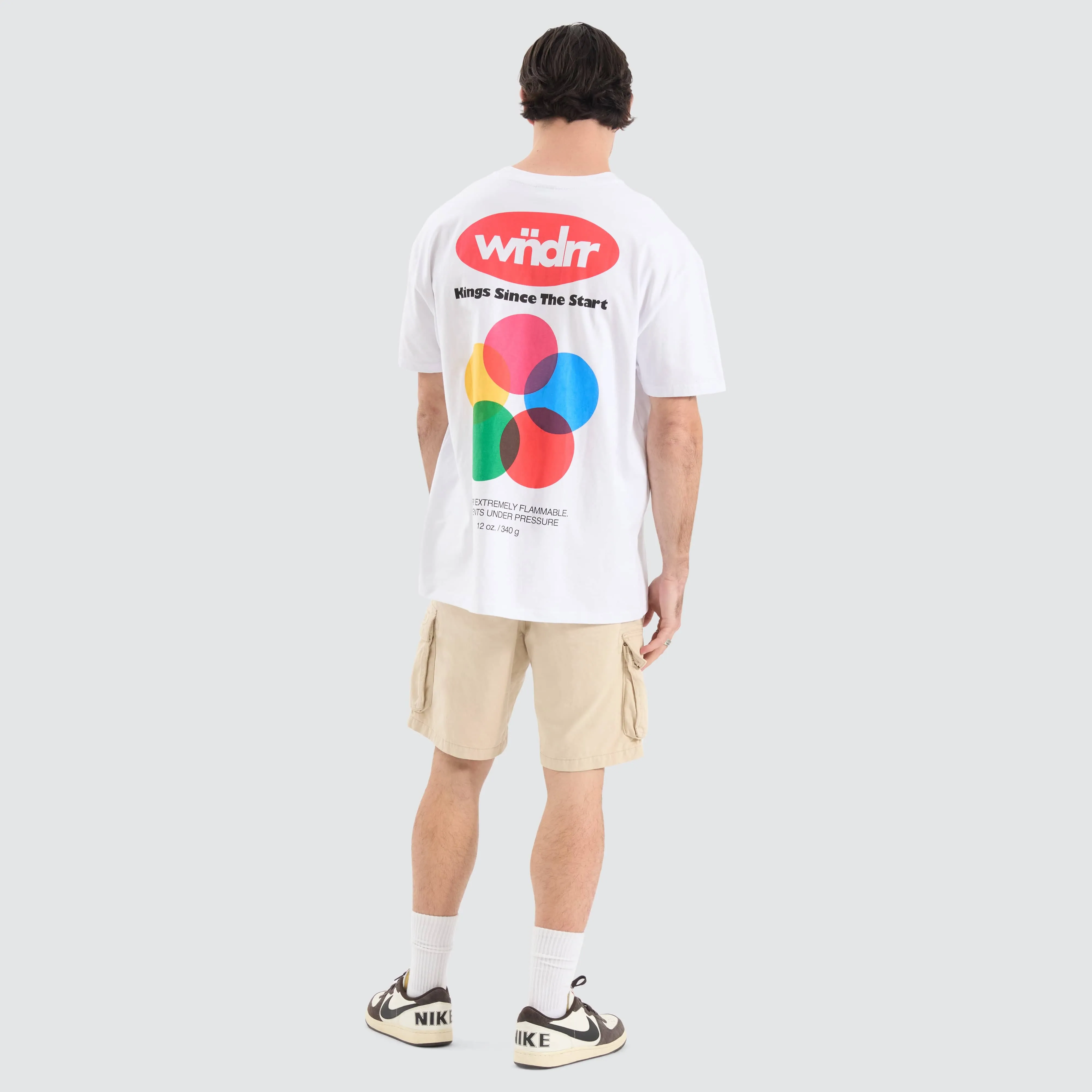 Flammable Box Fit Tee White sold by Neverland product image thumbnail 5